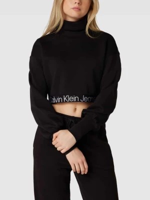 Zdjęcie produktu Bluza krótka z golfem Calvin Klein Jeans