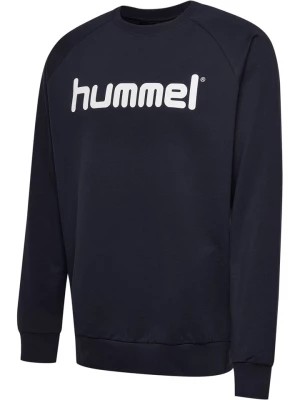 Zdjęcie produktu Hummel Bluza "Logo" w kolorze granatowym rozmiar: 152