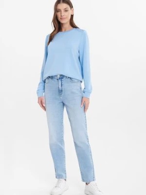 Zdjęcie produktu Bluza nierozpinana damska niebieska Greenpoint