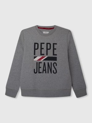 Zdjęcie produktu Pepe Jeans Bluza "Otis" w kolorze szarym rozmiar: 164