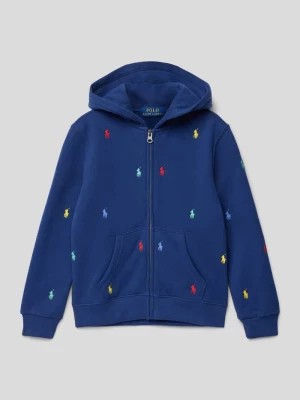 Zdjęcie produktu Bluza rozpinana ze wzorem z logo Polo Ralph Lauren Kids