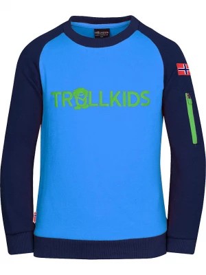 Zdjęcie produktu Trollkids Bluza "Sandefjord" w kolorze błękitnym rozmiar: 92