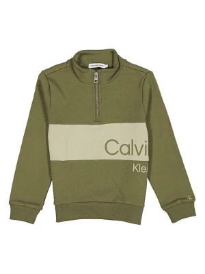 Zdjęcie produktu Calvin Klein Bluza w kolorze khaki rozmiar: 128