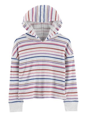 Zdjęcie produktu carter's Bluza w kolorze szaro-niebiesko-czerwonym rozmiar: 116/122