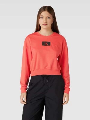 Zdjęcie produktu Bluza z bawełny z detalem z logo Calvin Klein Underwear