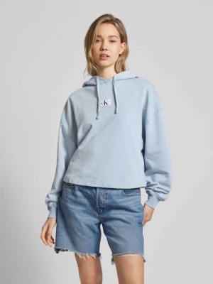 Zdjęcie produktu Bluza z kapturem z efektem znoszenia Calvin Klein Jeans