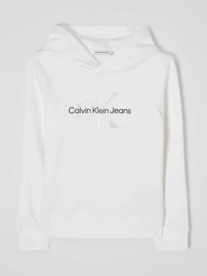 Zdjęcie produktu Bluza z kapturem z nadrukiem z logo Calvin Klein Jeans