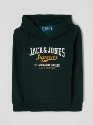 Zdjęcie produktu Bluza z kapturem z nadrukiem z logo jack & jones