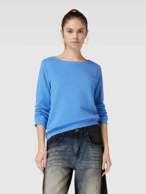 Zdjęcie produktu Bluza z rękawami o długości 3/4 w jednolitym kolorze Tom Tailor Denim