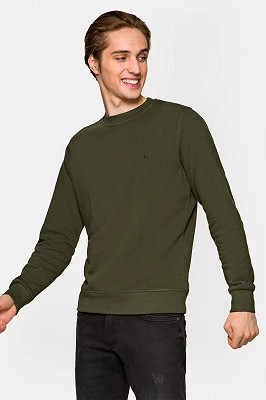 Zdjęcie produktu Bluza Zielona z Bawełną Cayden Lancerto