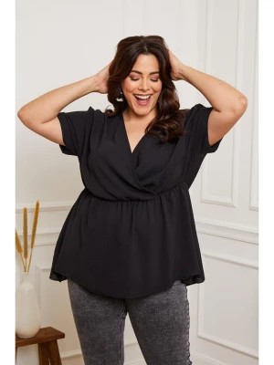 Zdjęcie produktu Plus Size Company Bluzka "Bibaz" w kolorze czarnym rozmiar: 40
