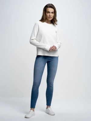 Zdjęcie produktu Bluzka damska longsleeve biała Zendaya 100 BIG STAR