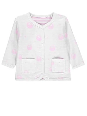 Zdjęcie produktu Bluzka dwustronna rozpinana dziewczęca, różowo-biała, Bellybutton