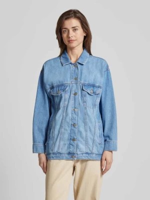 Zdjęcie produktu Bluzka jeansowa z obniżonymi ramionami Smith and Soul