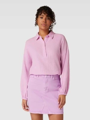Zdjęcie produktu Bluzka koszulowa o kroju oversized z efektem marszczenia edc by esprit