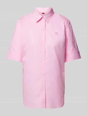 Zdjęcie produktu Bluzka koszulowa o kroju regular fit z rękawem o dł. 1/2 HUGO