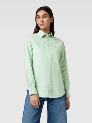 Zdjęcie produktu Bluzka koszulowa o kroju relaxed fit z wyhaftowanym logo Polo Ralph Lauren