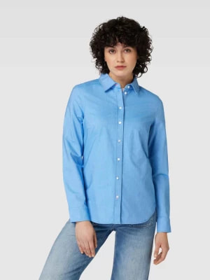 Zdjęcie produktu Bluzka koszulowa o kroju slim fit z kołnierzykiem typu kent Christian Berg Woman