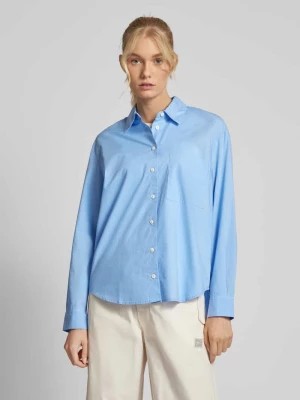 Zdjęcie produktu Bluzka koszulowa w jednolitym kolorze Marc O'Polo DENIM