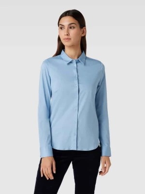 Zdjęcie produktu Bluzka koszulowa w jednolitym kolorze model ‘Tina’ MOS MOSH