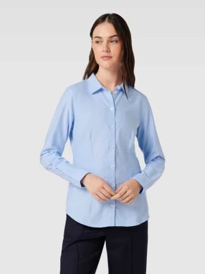 Zdjęcie produktu Bluzka koszulowa w jednolitym kolorze montego
