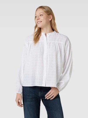 Zdjęcie produktu Bluzka koszulowa z bawełny z fakturowanym wzorem Jake*s Casual