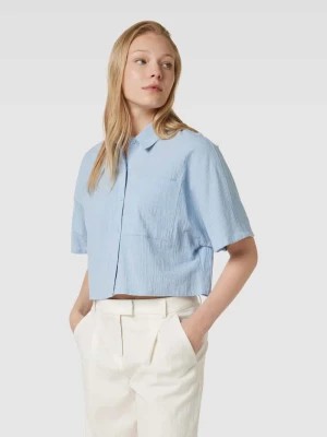 Zdjęcie produktu Bluzka koszulowa z bawełny z fakturowanym wzorem JAKE*S STUDIO WOMAN