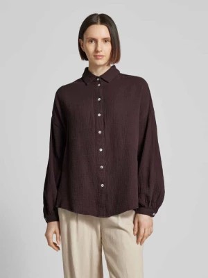 Zdjęcie produktu Bluzka koszulowa z fakturowanym wzorem Christian Berg Woman