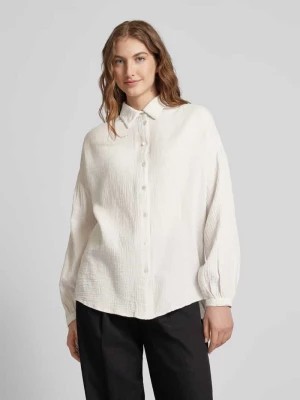 Zdjęcie produktu Bluzka koszulowa z fakturowanym wzorem Christian Berg Woman