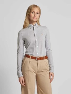 Zdjęcie produktu Bluzka koszulowa z kołnierzykiem typu button down model ‘HEIDI’ Polo Ralph Lauren