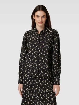 Zdjęcie produktu Bluzka koszulowa z kwiatowym wzorem model ‘Nathasia’ MSCH Copenhagen
