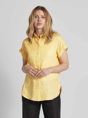 Zdjęcie produktu Bluzka koszulowa z lnu model ‘BROONO’ Lauren Ralph Lauren