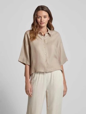 Zdjęcie produktu Bluzka koszulowa z lnu model ‘YARIKA’ drykorn