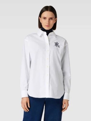 Zdjęcie produktu Bluzka koszulowa z nadrukiem z logo model ‘KOTTA’ Lauren Ralph Lauren