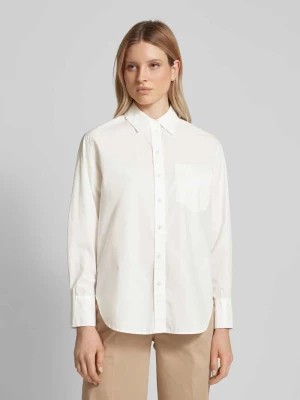 Zdjęcie produktu Bluzka koszulowa z nakładaną kieszenią na piersi model ‘Futani’ Opus
