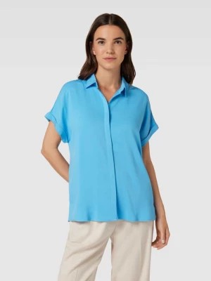 Zdjęcie produktu Bluzka koszulowa z wiskozy z krytą listwą guzikową model ‘ZONJAA’ ARMEDANGELS