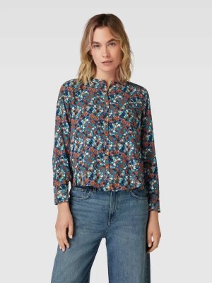 Zdjęcie produktu Bluzka koszulowa z wiskozy ze wzorem na całej powierzchni Tom Tailor