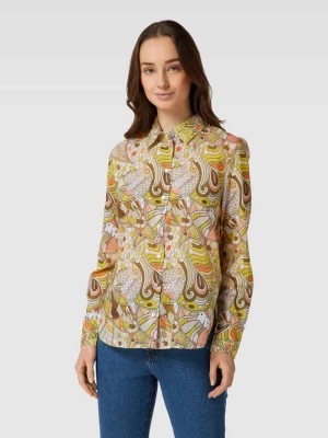 Zdjęcie produktu Bluzka koszulowa z wzorem na całej powierzchni Christian Berg Woman
