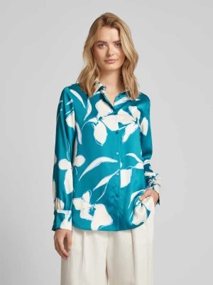Zdjęcie produktu Bluzka koszulowa z wzorem na całej powierzchni Pennyblack