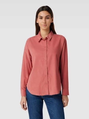 Zdjęcie produktu Bluzka koszulowa ze sztruksu w jednolitym kolorze s.Oliver RED LABEL
