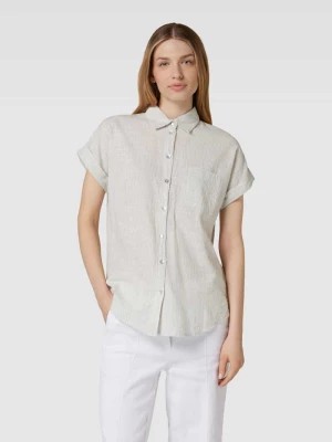 Zdjęcie produktu Bluzka koszulowa ze wzorem w paski Christian Berg Woman