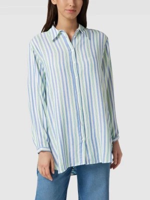 Zdjęcie produktu Bluzka koszulowa ze wzorem w paski milano italy