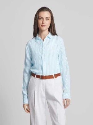 Zdjęcie produktu Bluzka lniana z listwą guzikową Polo Ralph Lauren