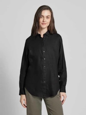 Zdjęcie produktu Bluzka lniana z zaokrąglonym dołem model ‘KARRIE’ Lauren Ralph Lauren