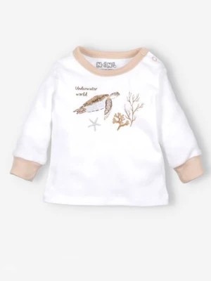 Zdjęcie produktu Bluzka niemowlęca z bawełny organicznej dla chłopca NINI