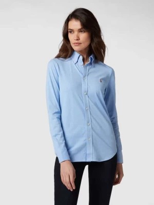 Zdjęcie produktu Bluzka o kroju skinny fit z piki Polo Ralph Lauren