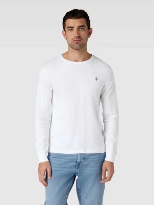 Zdjęcie produktu Bluzka o kroju slim fit z długim rękawem i wyhaftowanym logo Polo Ralph Lauren