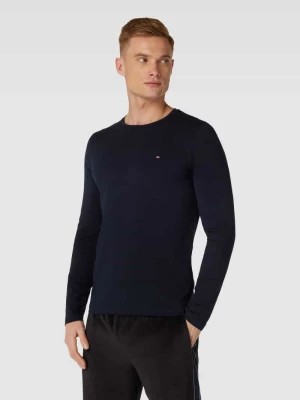 Zdjęcie produktu Bluzka o kroju slim fit z długim rękawem i wyhaftowanym logo Tommy Hilfiger