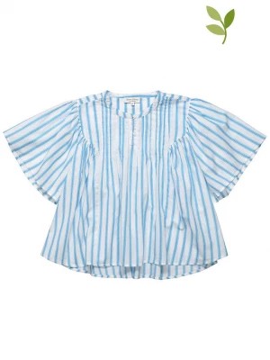 Zdjęcie produktu Marc O'Polo Junior Bluzka w kolorze błękitno-białym rozmiar: 140