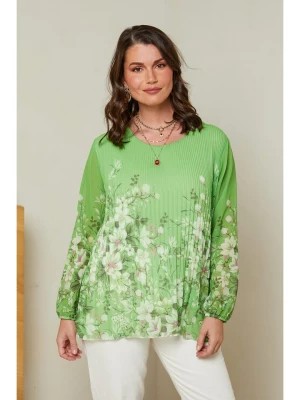 Zdjęcie produktu Curvy Lady Bluzka w kolorze zielonym rozmiar: 48/50